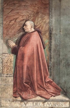  dôme - Portrait du donateur Francesco Sassetti Renaissance Florence Domenico Ghirlandaio